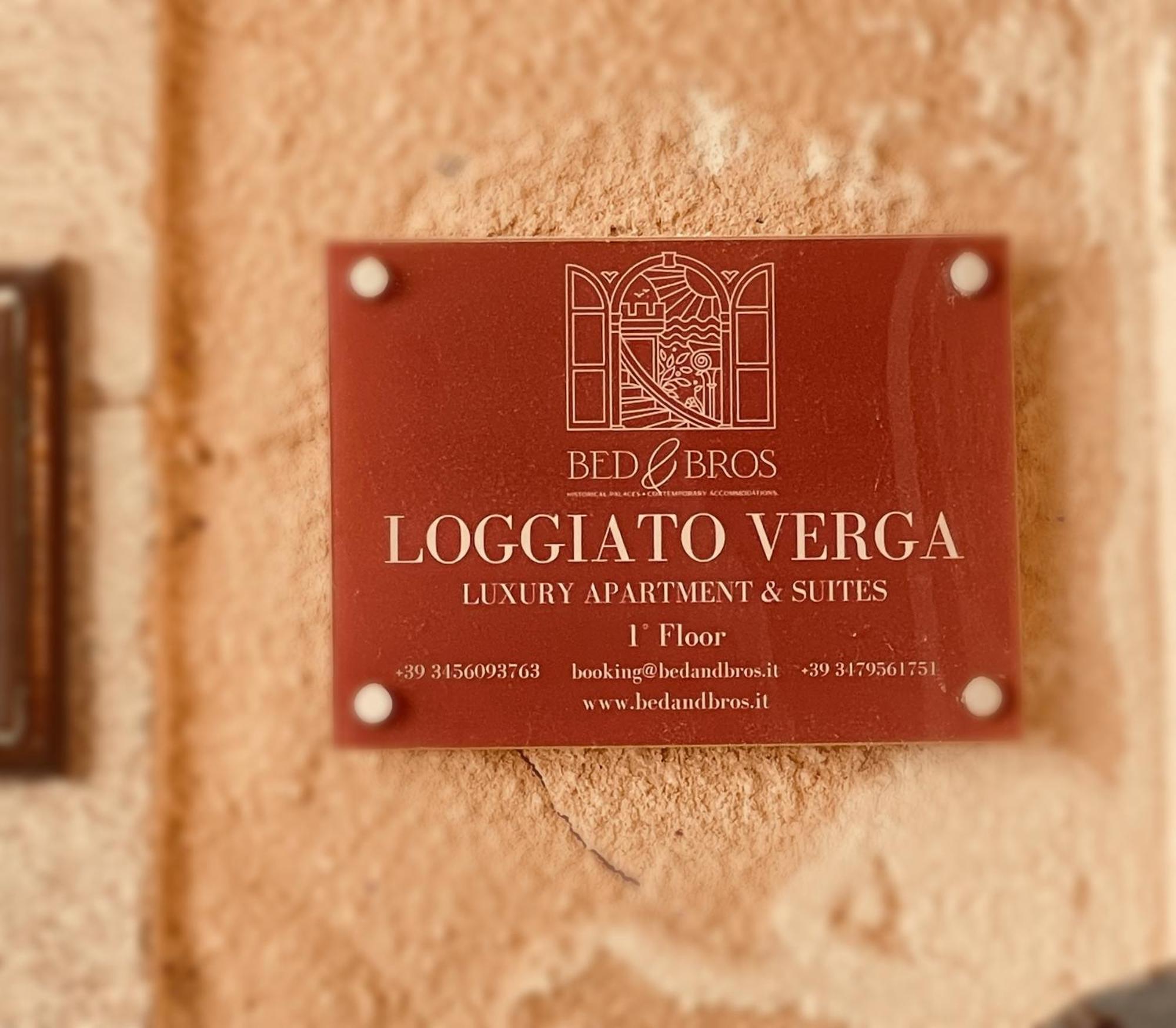 Loggiato Verga Luxury By Bed&Bros Syrakus Exterior foto